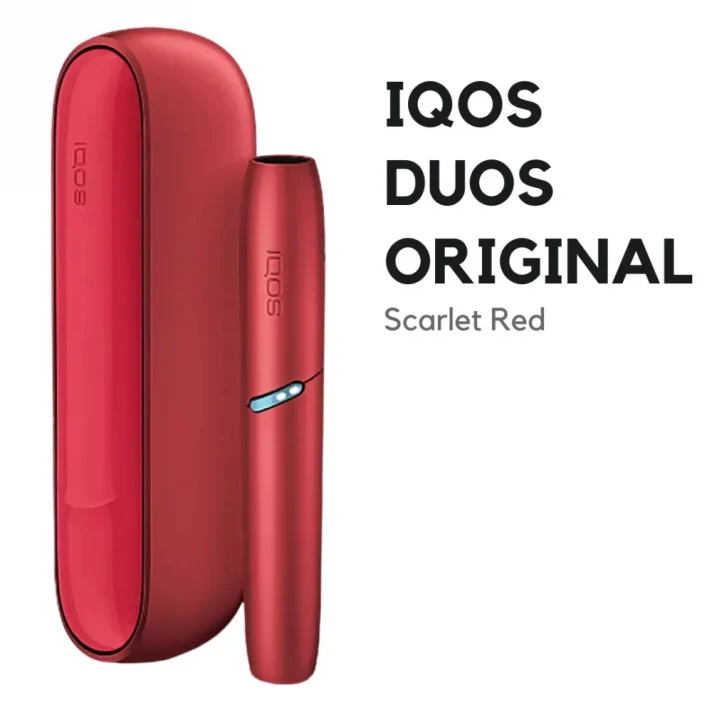 Iqos duos original Scarlet Red Iqos duos original Scarlet Red