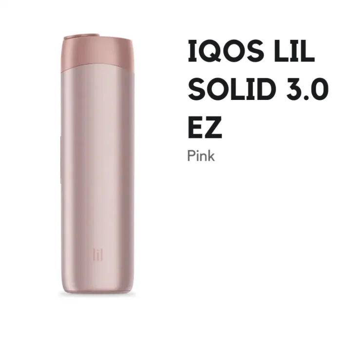 Iqos lil solid 3.0 ez Pink Iqos lil solid 3.0 ez Pink
